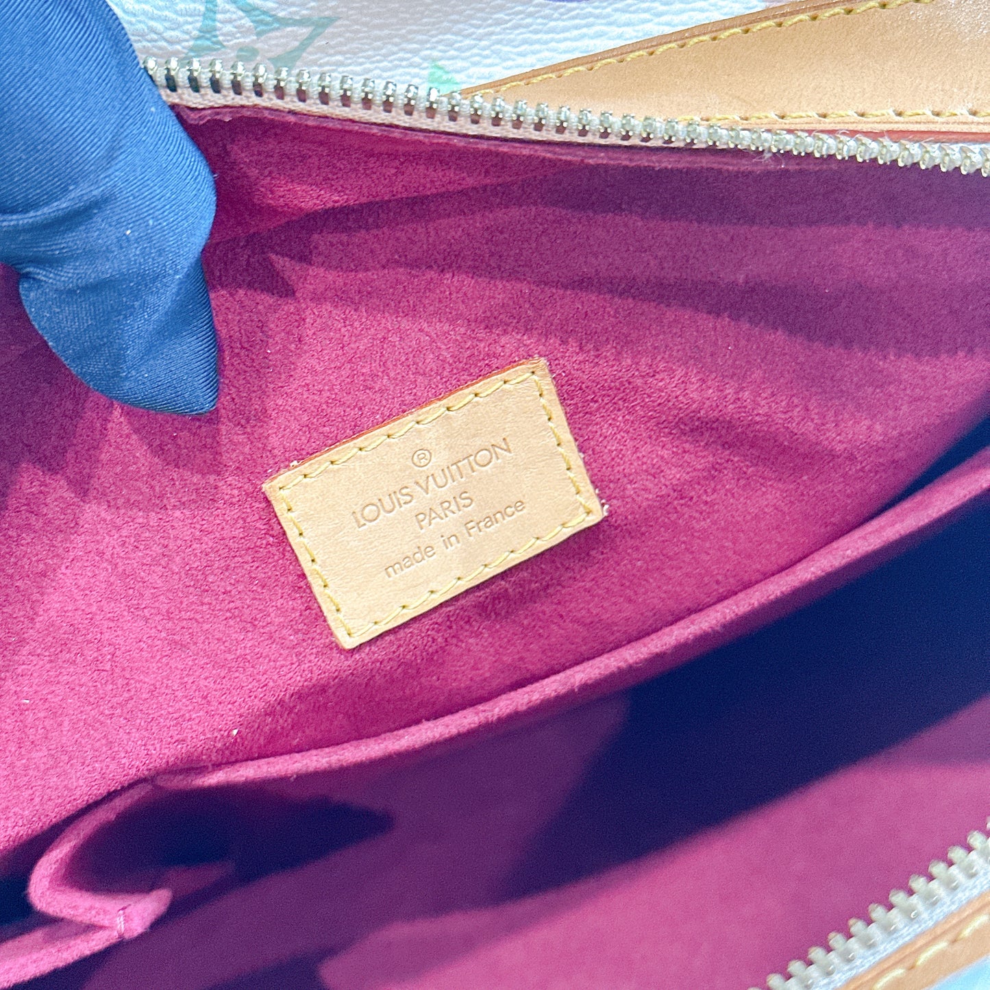 LV Multicolor Claudia Shoulder Bag
