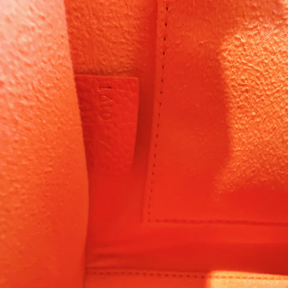 Celine Nano Luggage in Bright Orange
