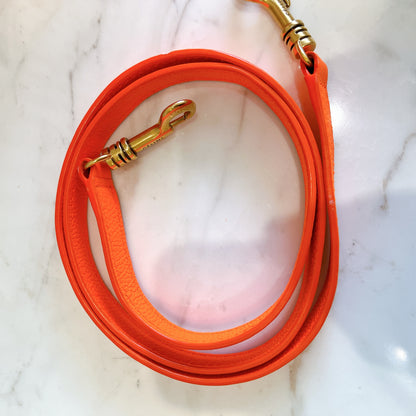 Celine Nano Luggage in Bright Orange