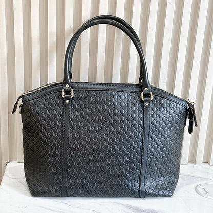 Gucci Guccisima Black Tote Bag