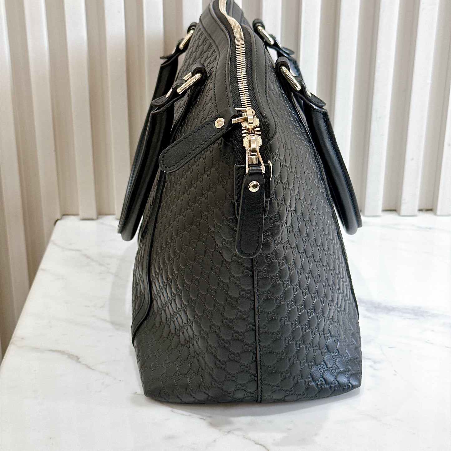 Gucci Guccisima Black Tote Bag