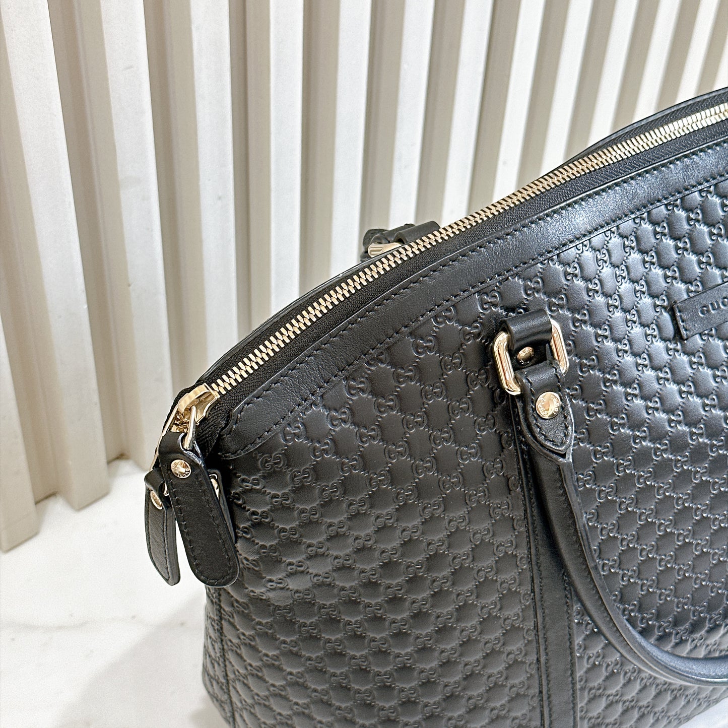 Gucci Guccisima Black Tote Bag