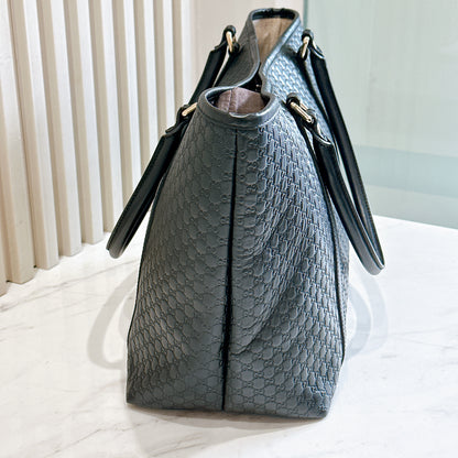 Gucci Micro Guccisima Tote in Black