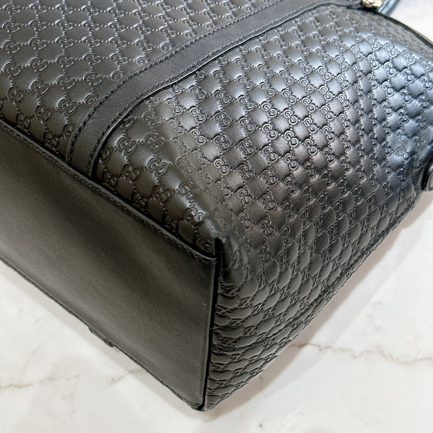 Gucci Guccisima Black Tote Bag