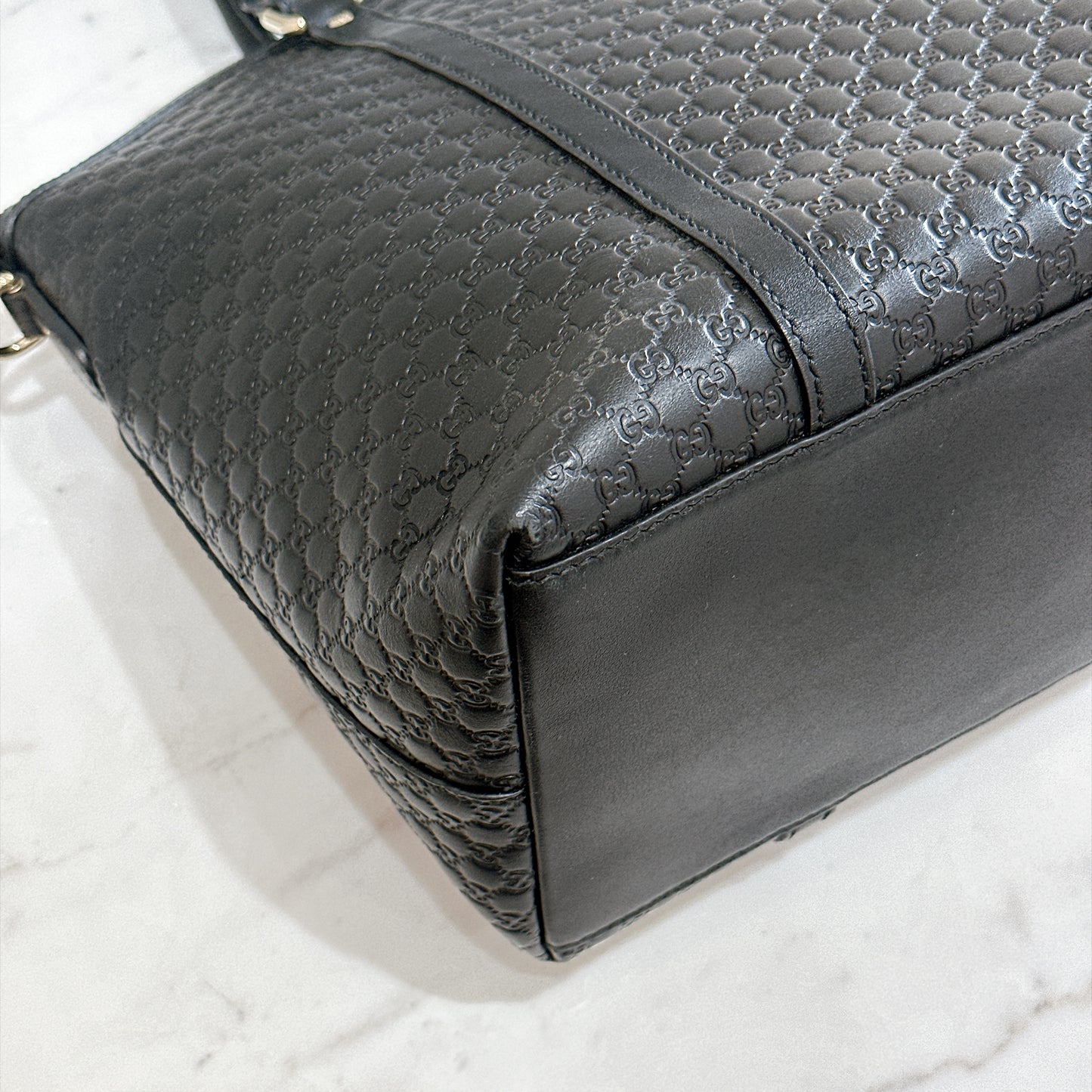 Gucci Guccisima Black Tote Bag
