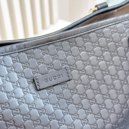 Gucci Micro Guccisima Tote in Black