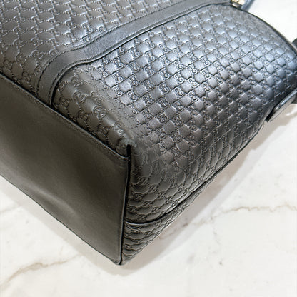 Gucci Guccisima Black Tote Bag