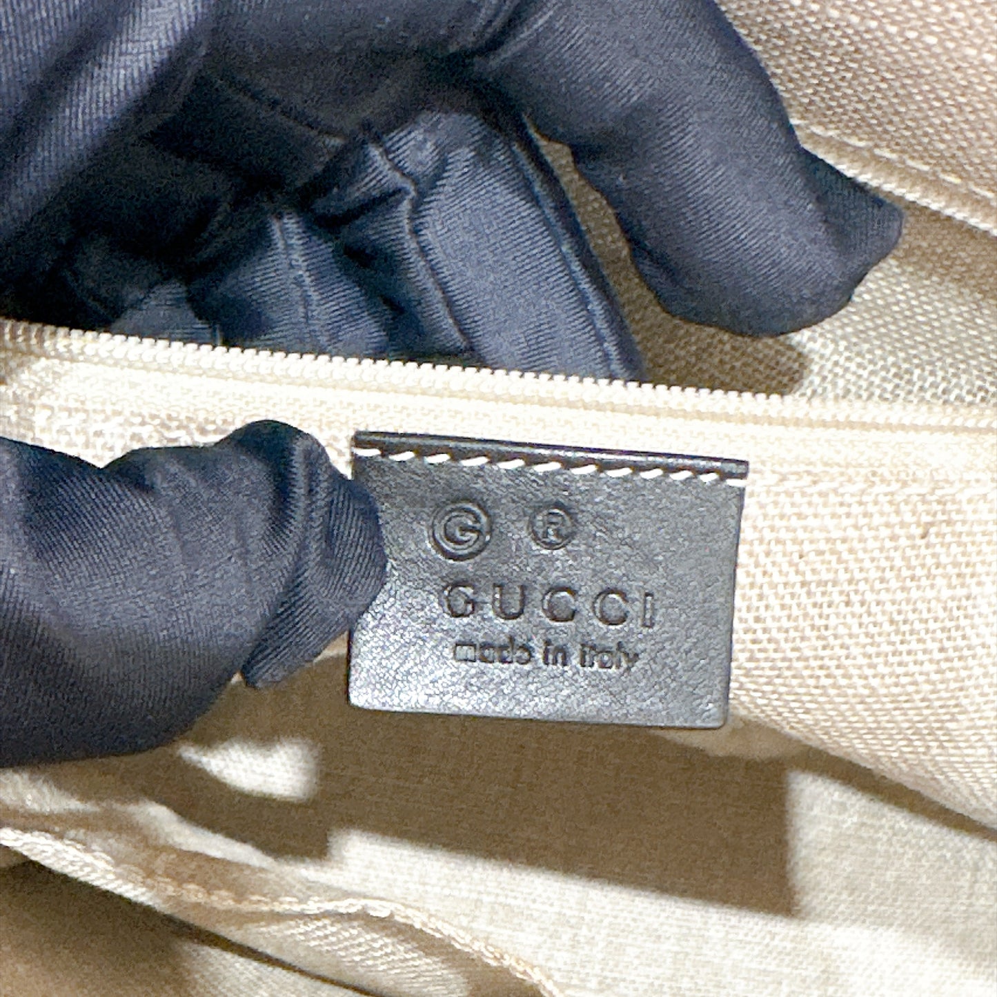 Gucci Guccisima Black Tote Bag