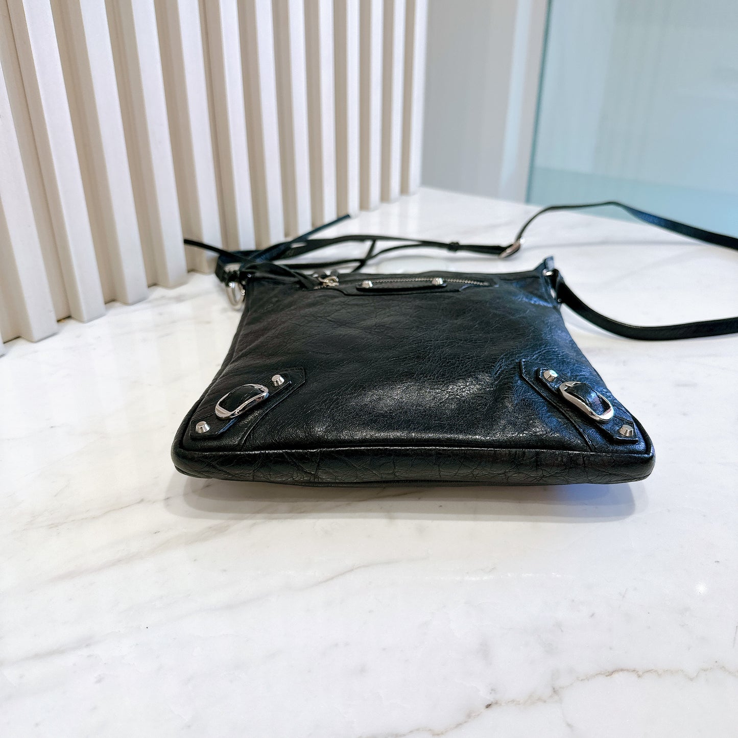 Balenciaga Arena Messenger Bag in Black