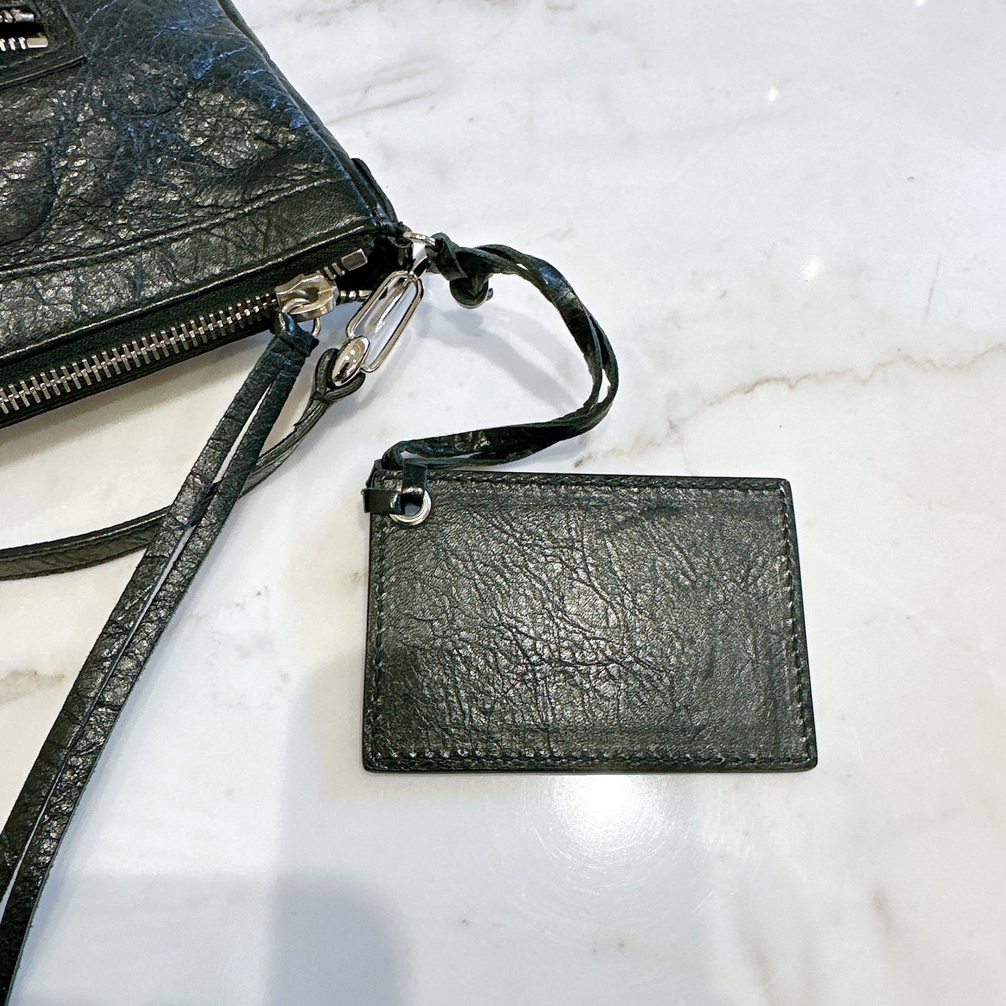 Balenciaga Arena Messenger Bag in Black