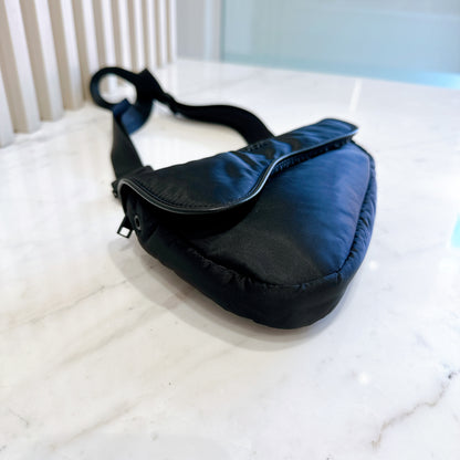 Dior Nylon Saddle Belt Bag in Black