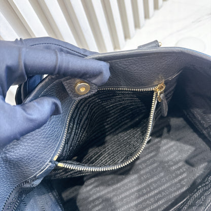 Prada Black Nylon Tote Bag