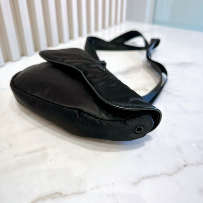 Dior Nylon Saddle Belt Bag in Black
