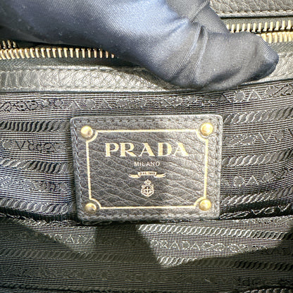 Prada Black Nylon Tote Bag