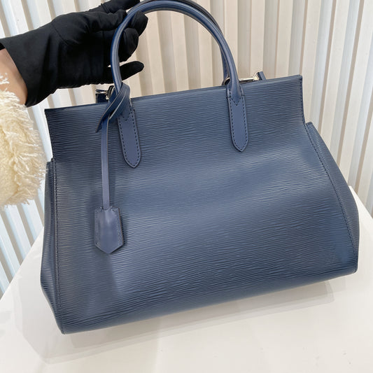 LV Epi Marly MM In Indigo