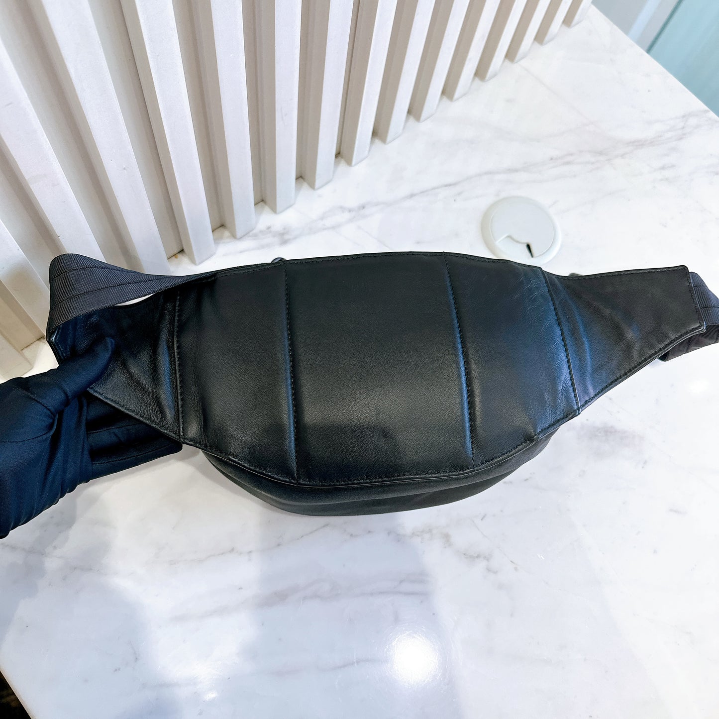 Bottega Veneta Intrecciato Leather in Belt Bag
