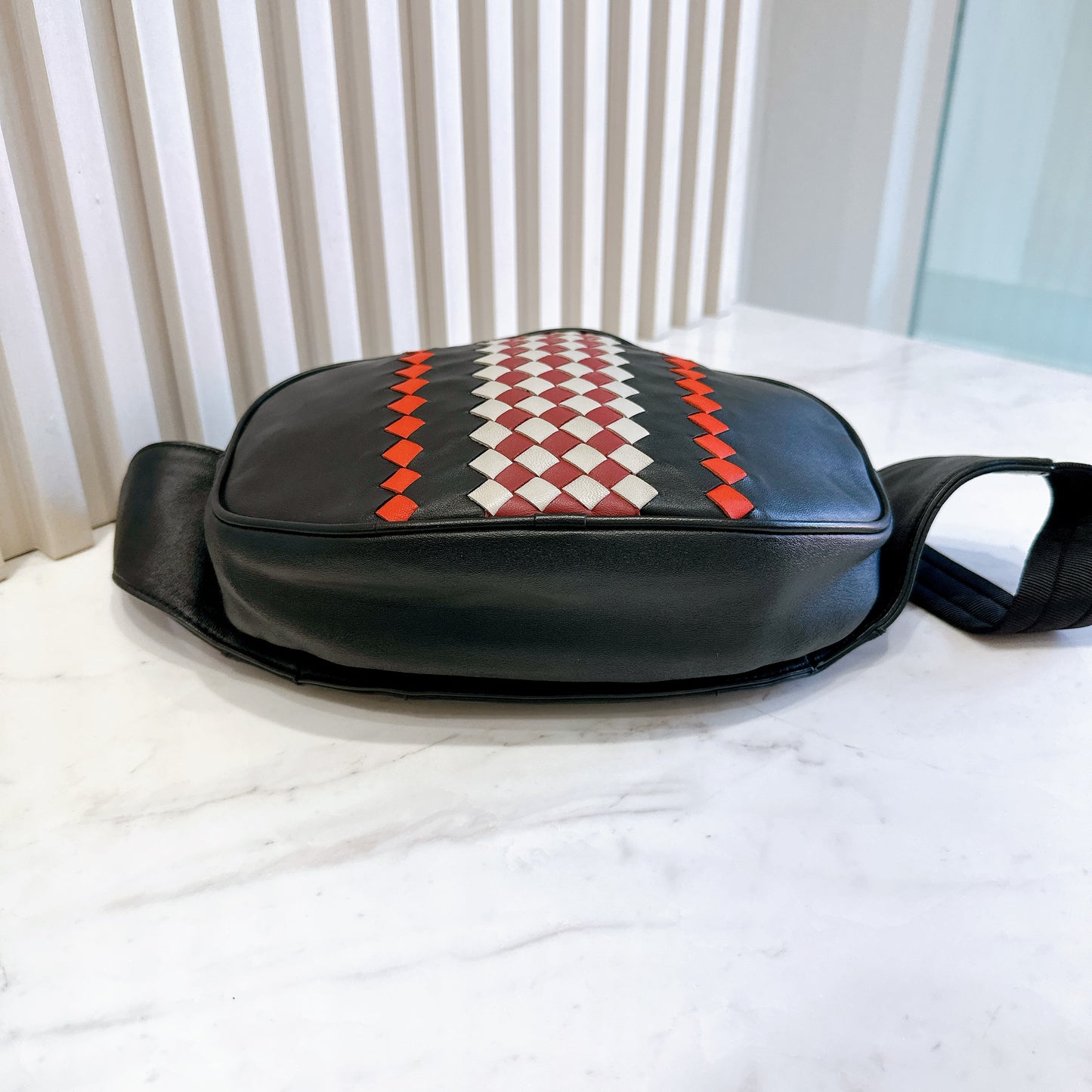 Bottega Veneta Intrecciato Leather in Belt Bag