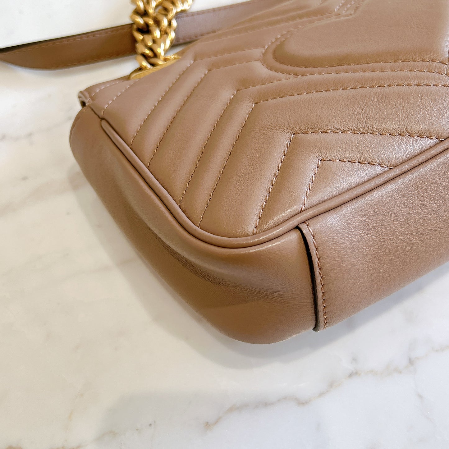 Gucci Marmont Mini in Dusty Pink