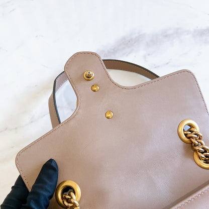 Gucci Marmont Mini in Dusty Pink