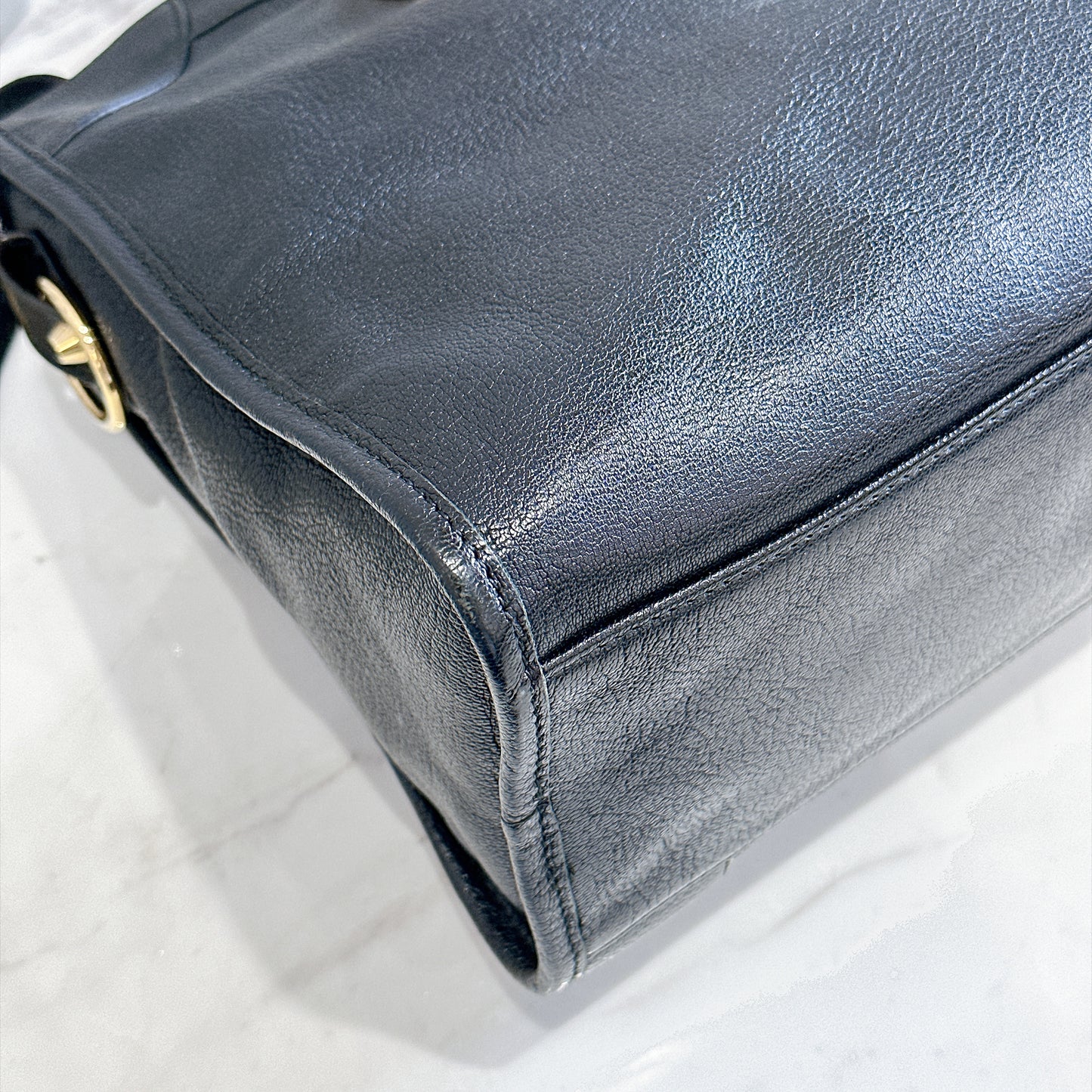 Balenciaga Metallic Edge City Black Medium