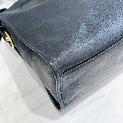 Balenciaga Metallic Edge City Black Medium
