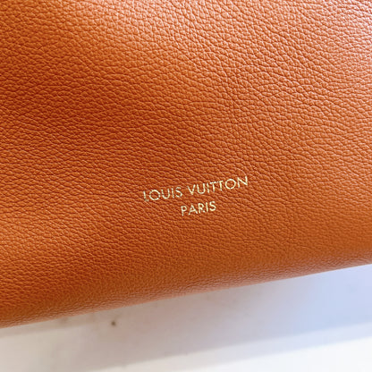 LV Low Key Hobo in PM in Cognac