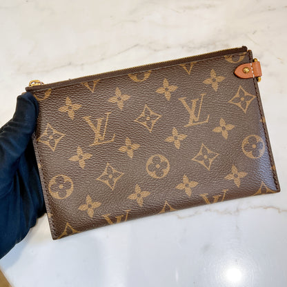 LV Low Key Hobo in PM in Cognac