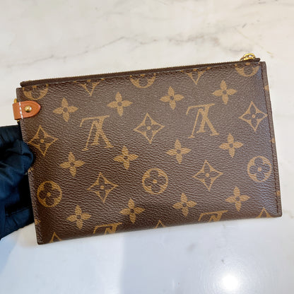 LV Low Key Hobo in PM in Cognac