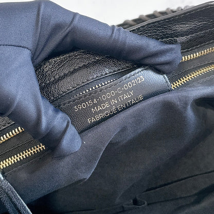 Balenciaga Metallic Edge City Black Medium