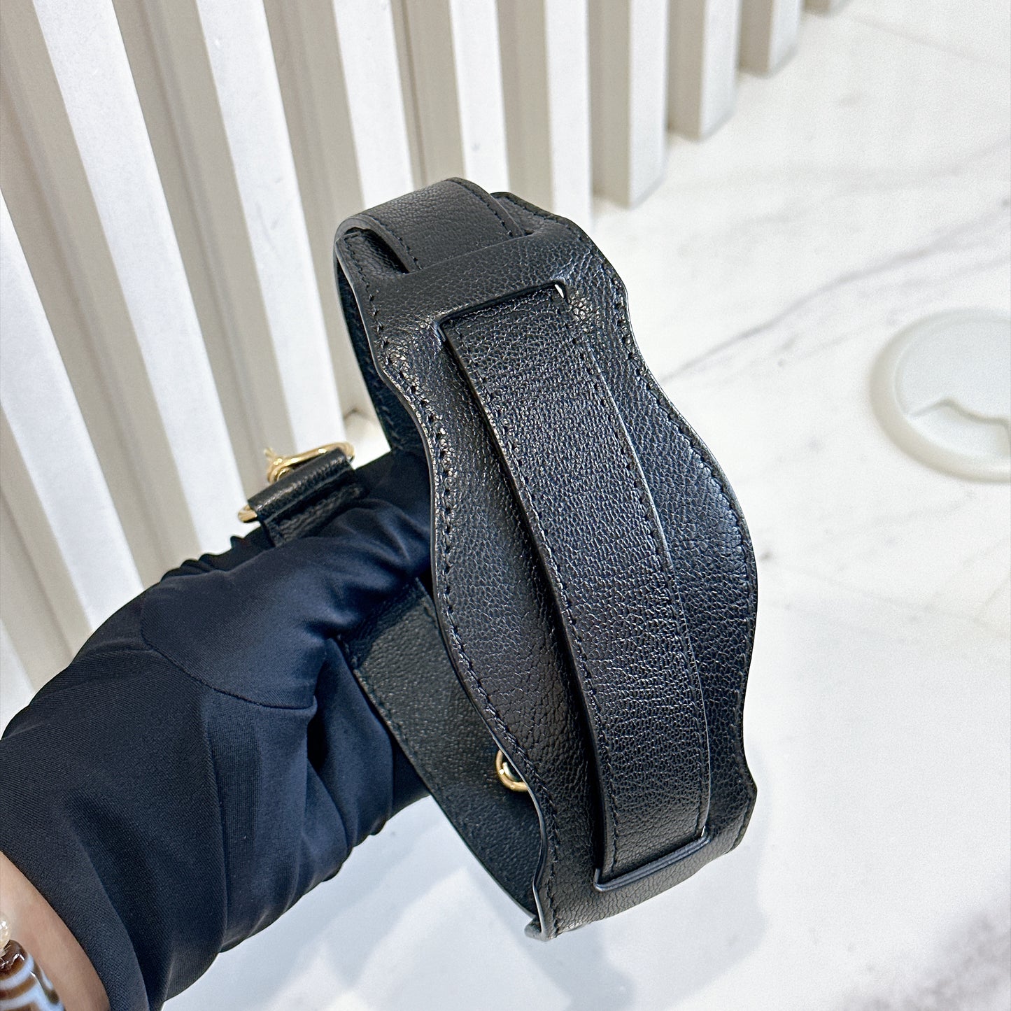 Balenciaga Metallic Edge City Black Medium