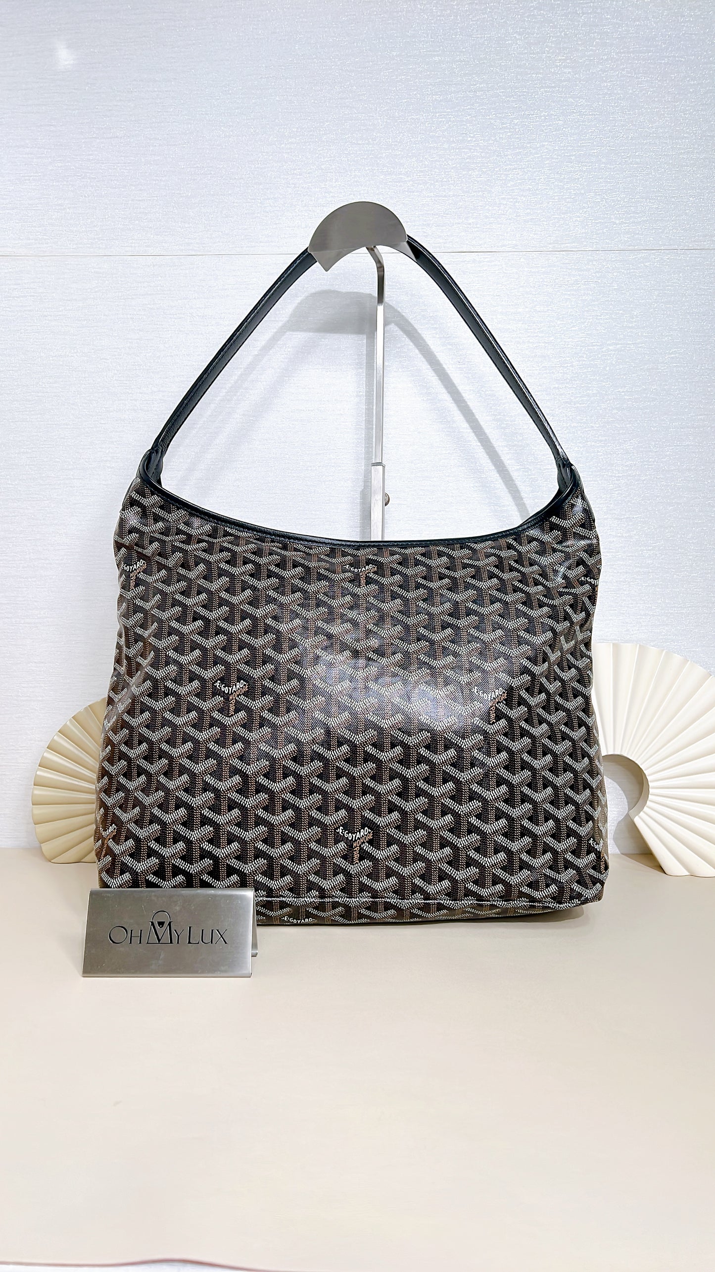 Goyard Boheme Hobo in Black