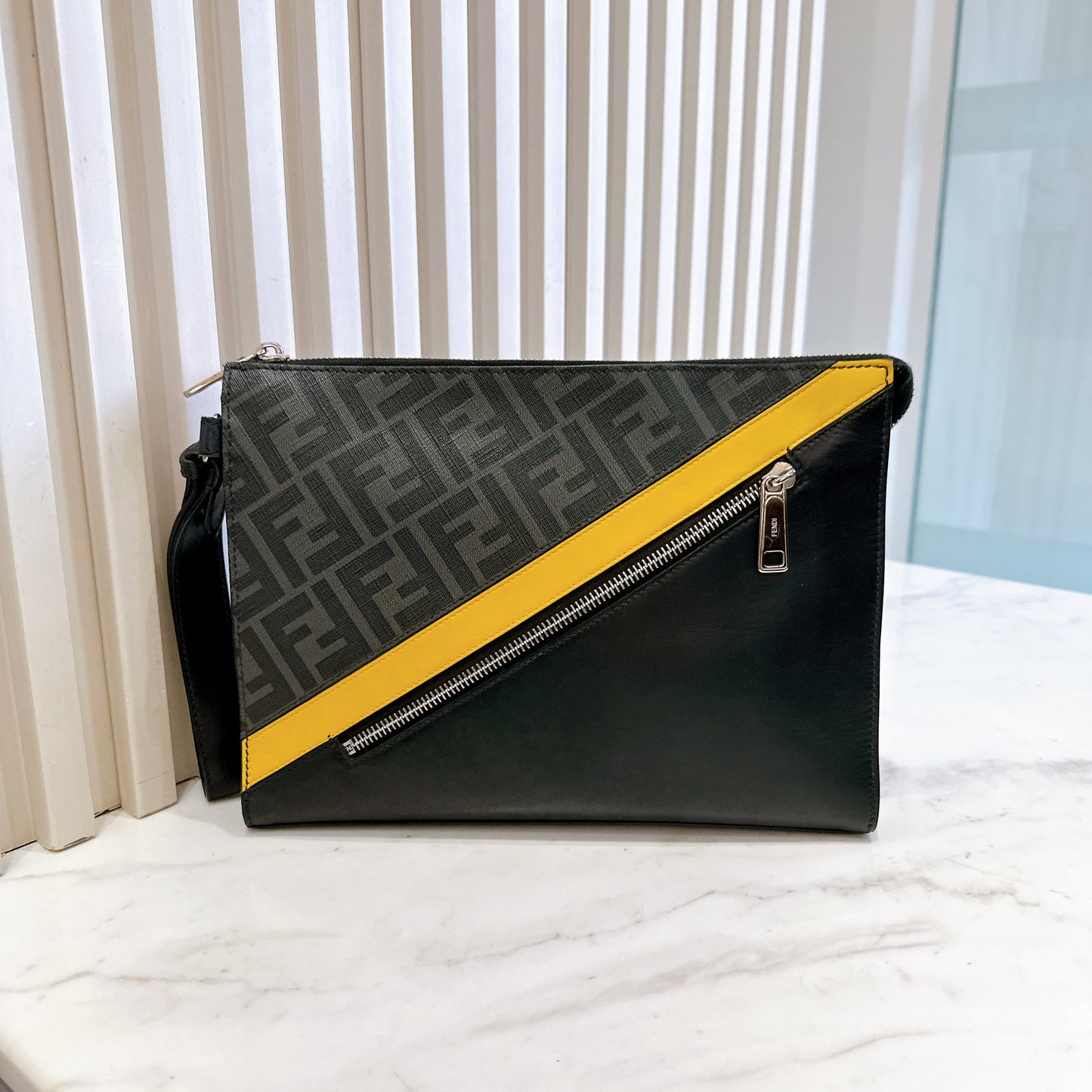 Fendi Diagonal Clutch