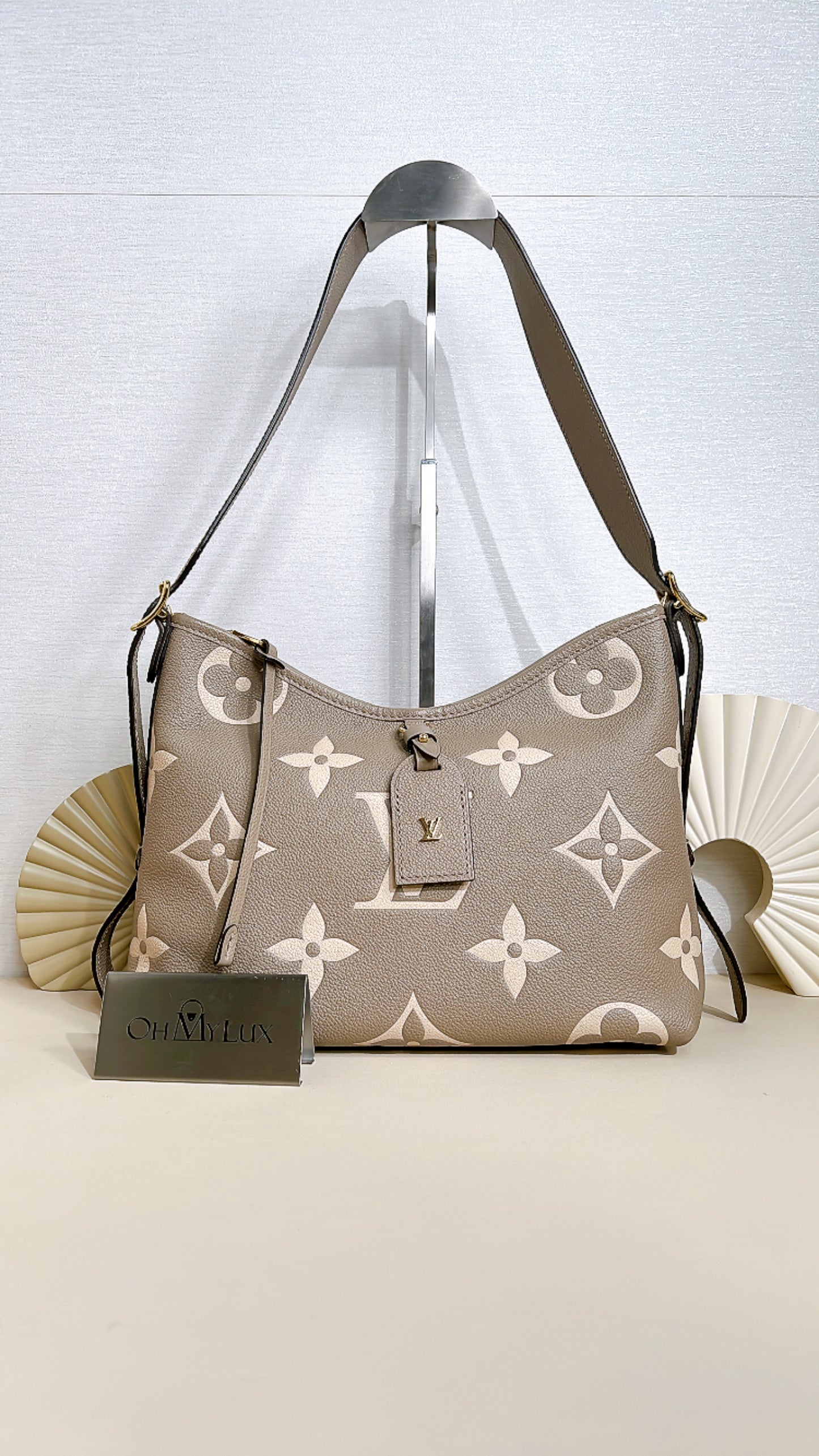 LV CarryAll PM Bicolour Monogram Empreinte