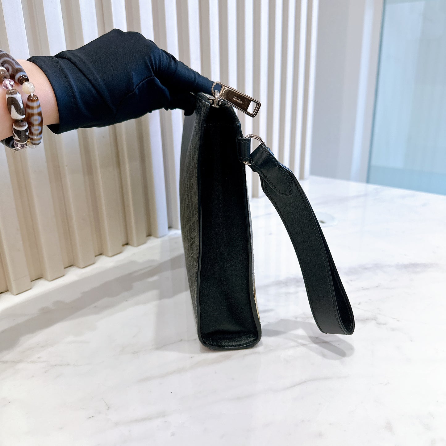 Fendi Diagonal Clutch