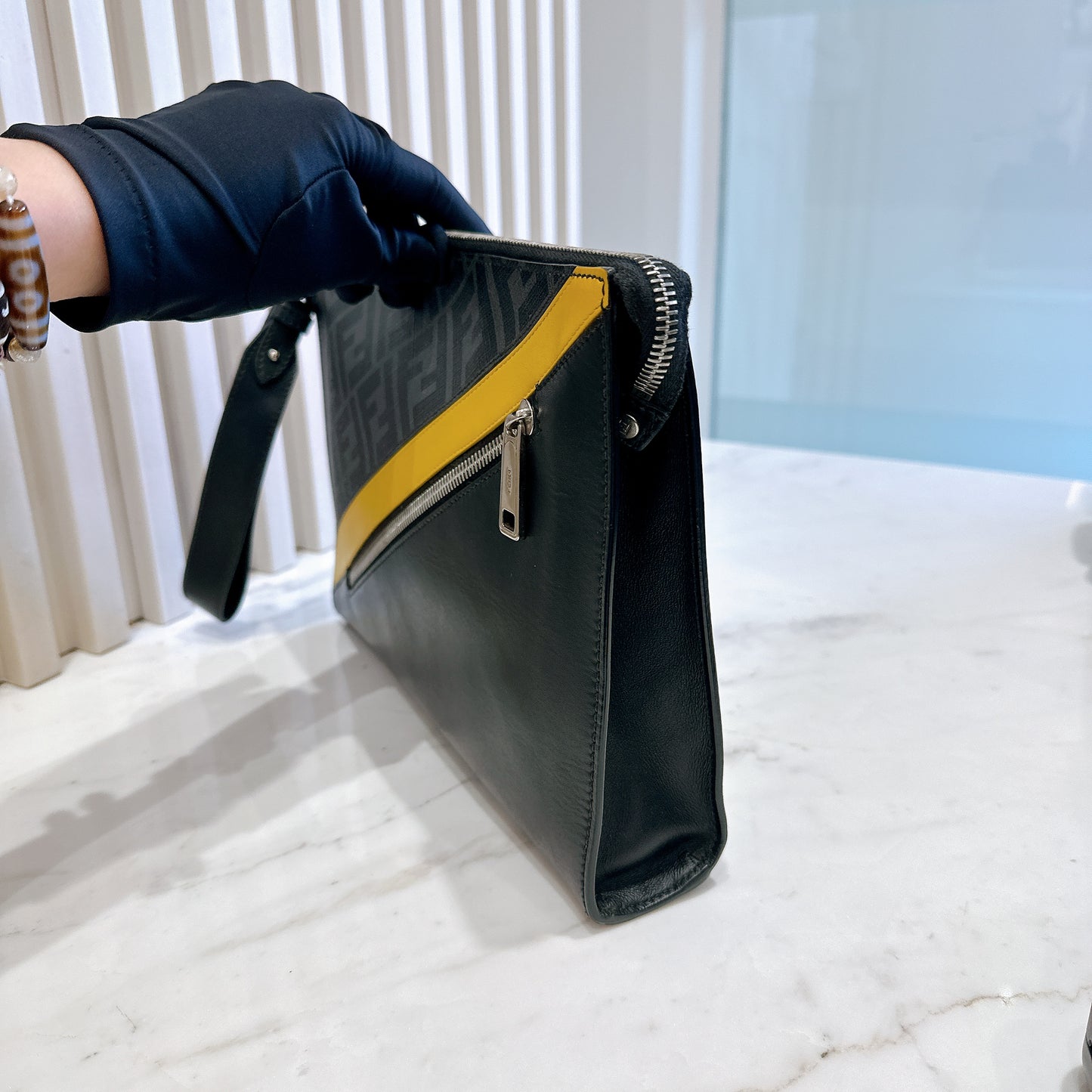 Fendi Diagonal Clutch