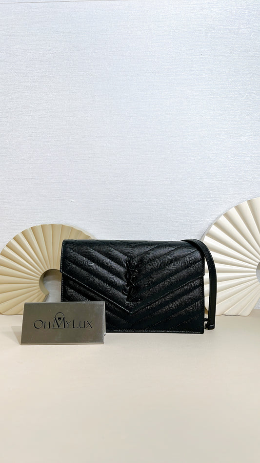 YSL WOC Small in Black