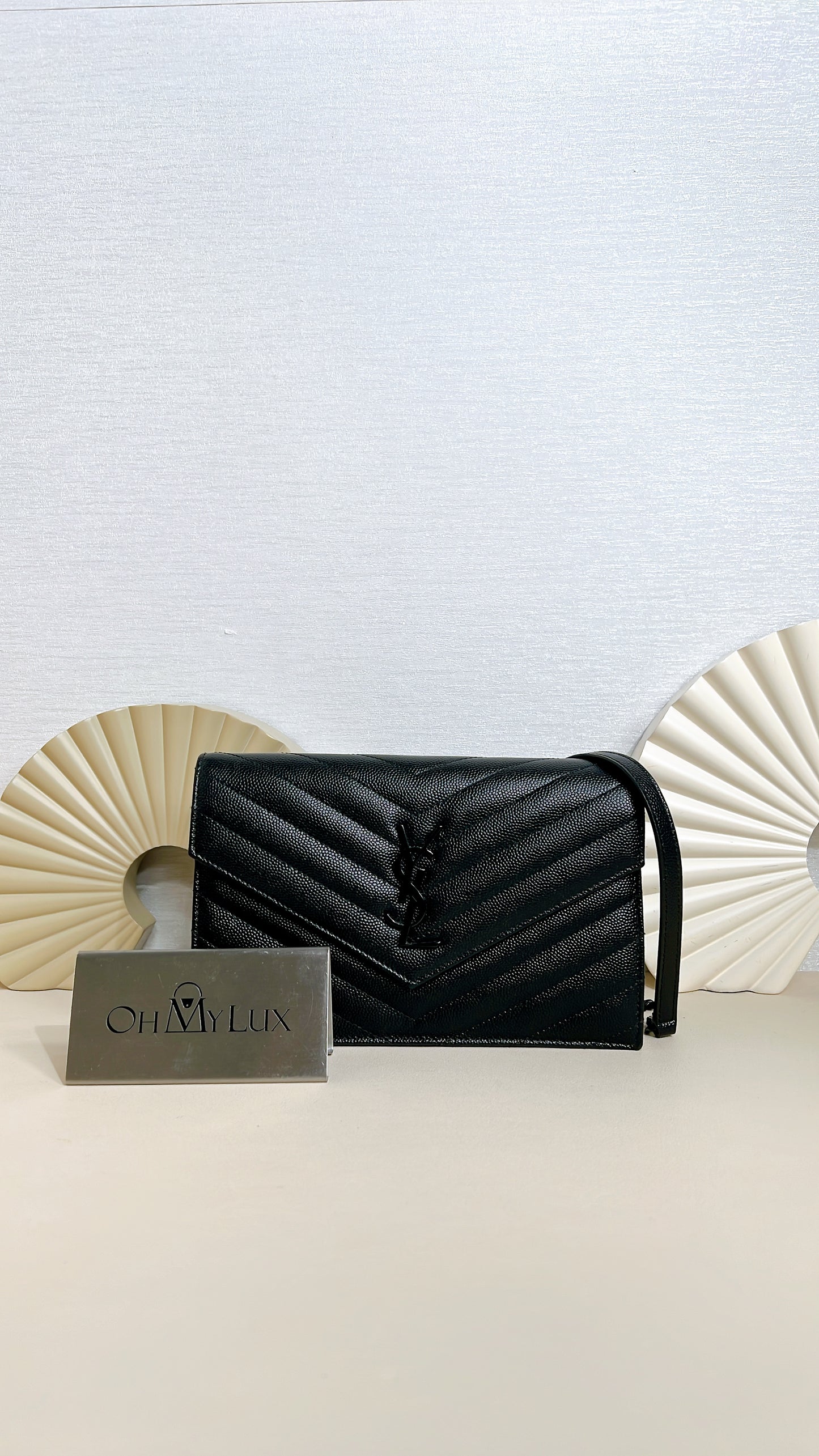 YSL WOC Small in Black