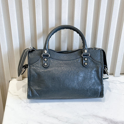 Balenciaga Classic Mini City in Dark Grey