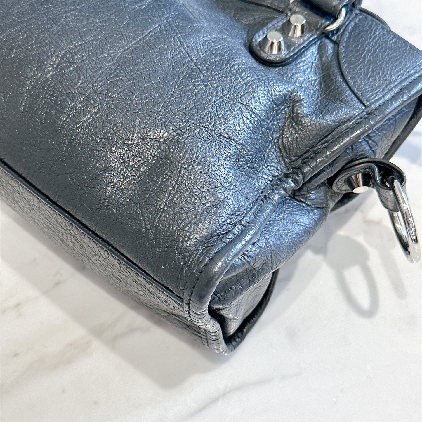 Balenciaga Classic Mini City in Dark Grey