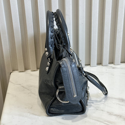 Balenciaga Classic Mini City in Dark Grey