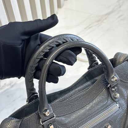 Balenciaga Classic Mini City in Dark Grey