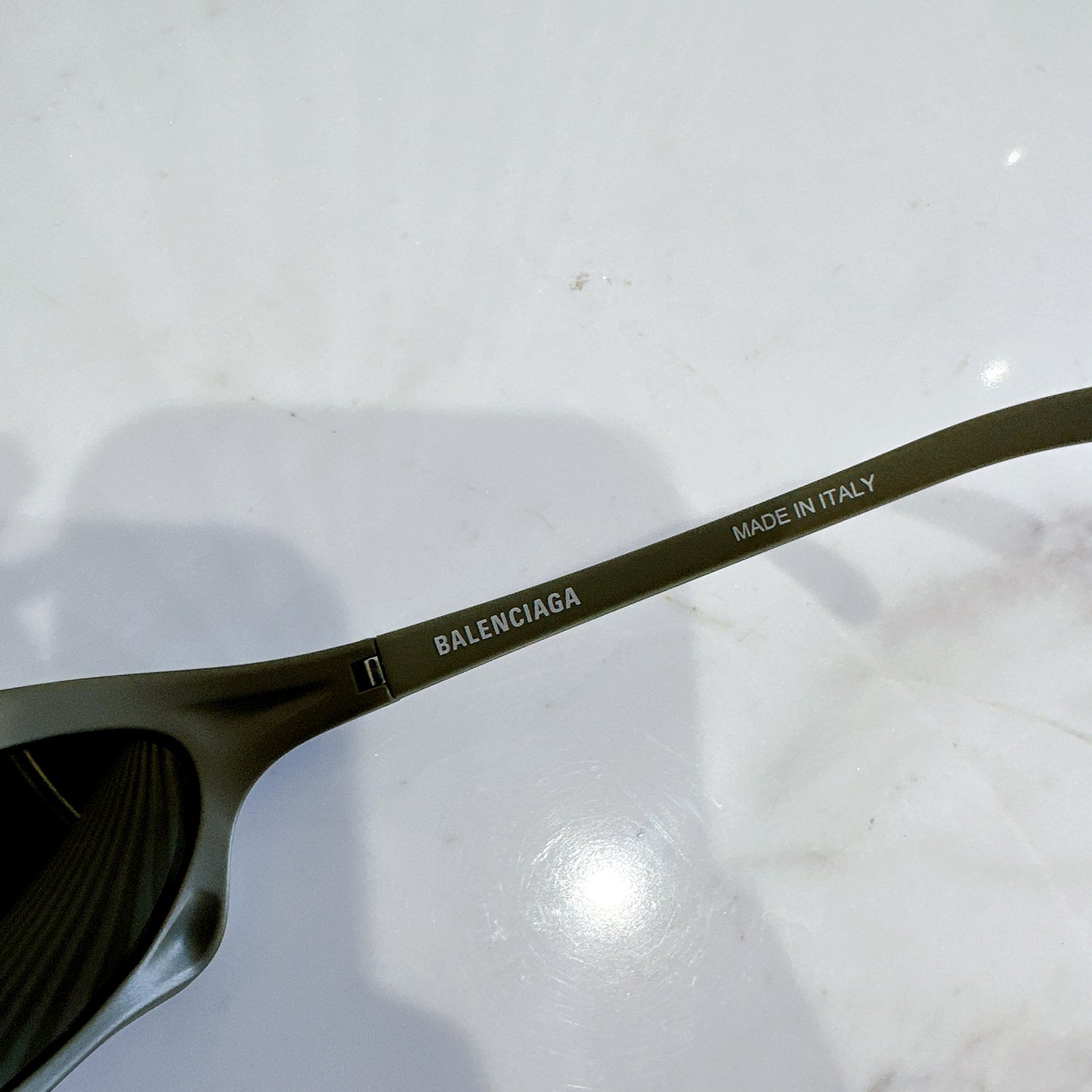 Balenciaga Bat Rectangle Sunglasses