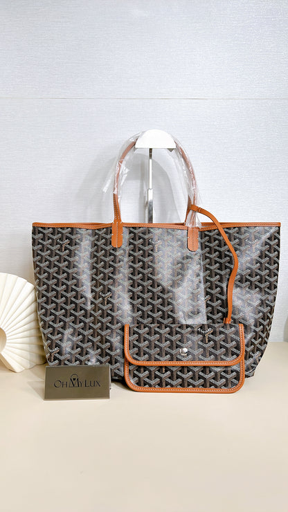Goyard St Louis in Tan