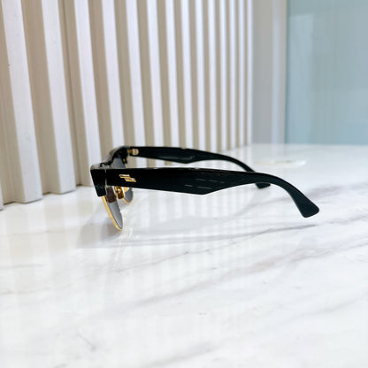 Bottega Veneta Half Frame Sunglasses