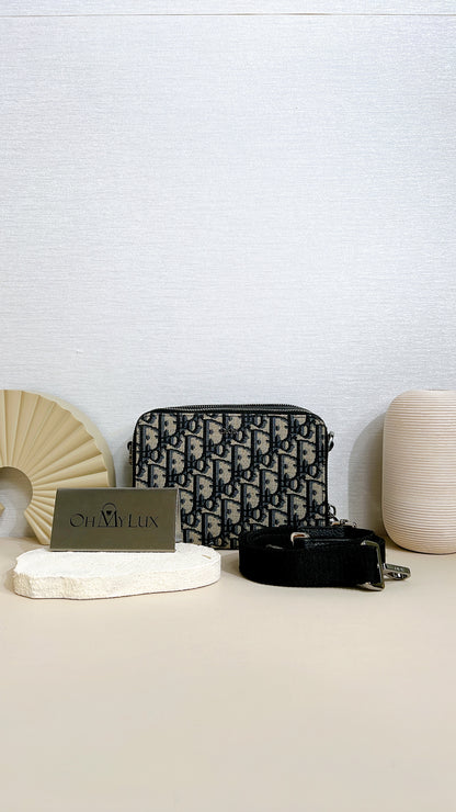 Dior Zipped Pouch with Strap