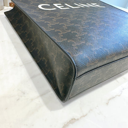 Celine Triomphe Cabas Vertical in Medium