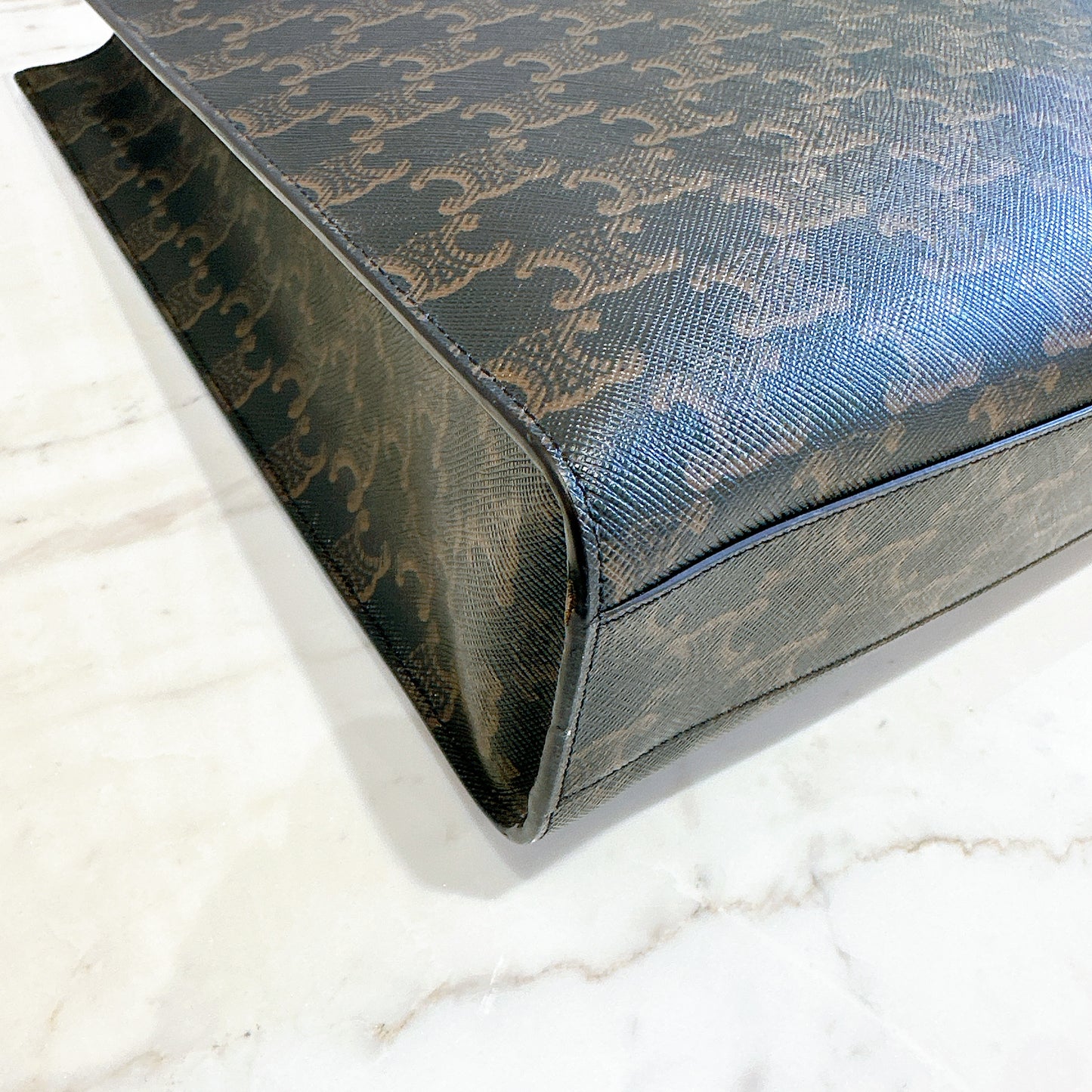 Celine Triomphe Cabas Vertical in Medium
