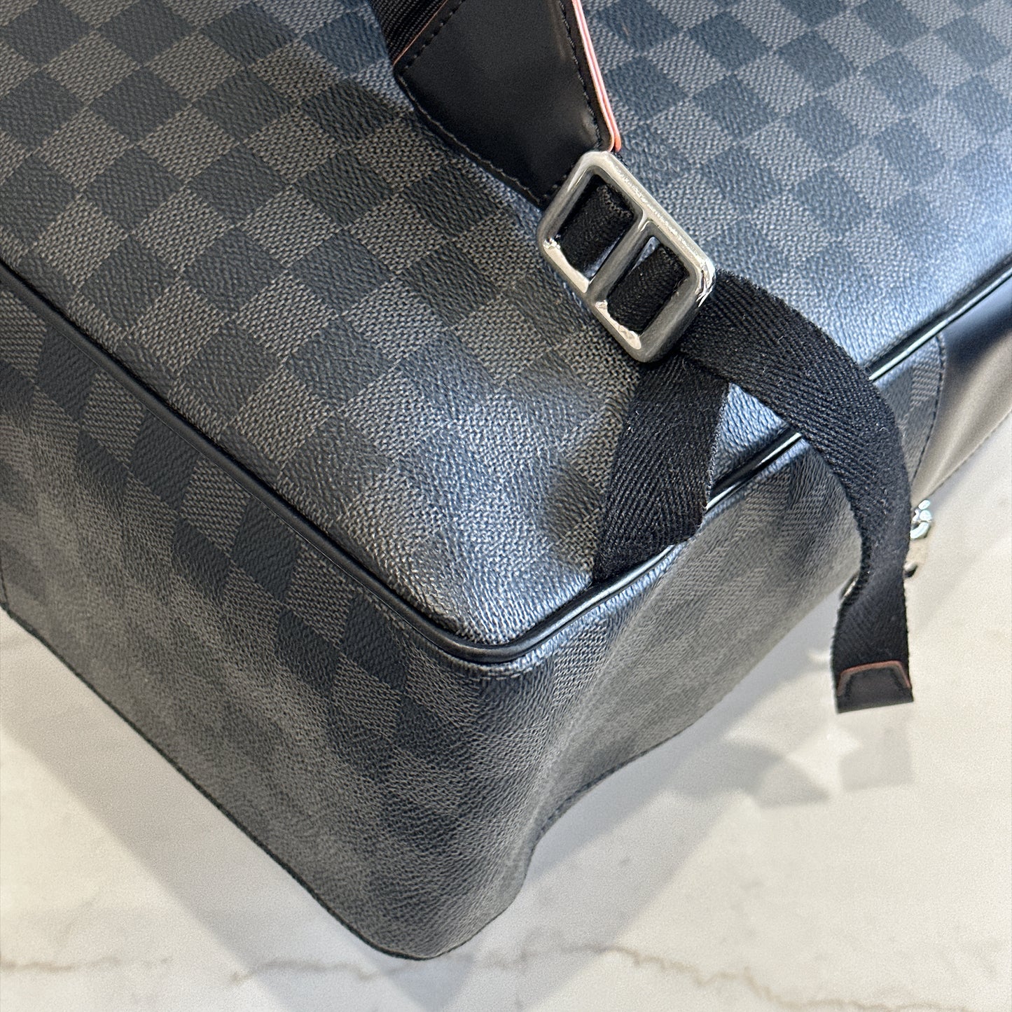 LV Damier Graphite Comet Josh Backpack
