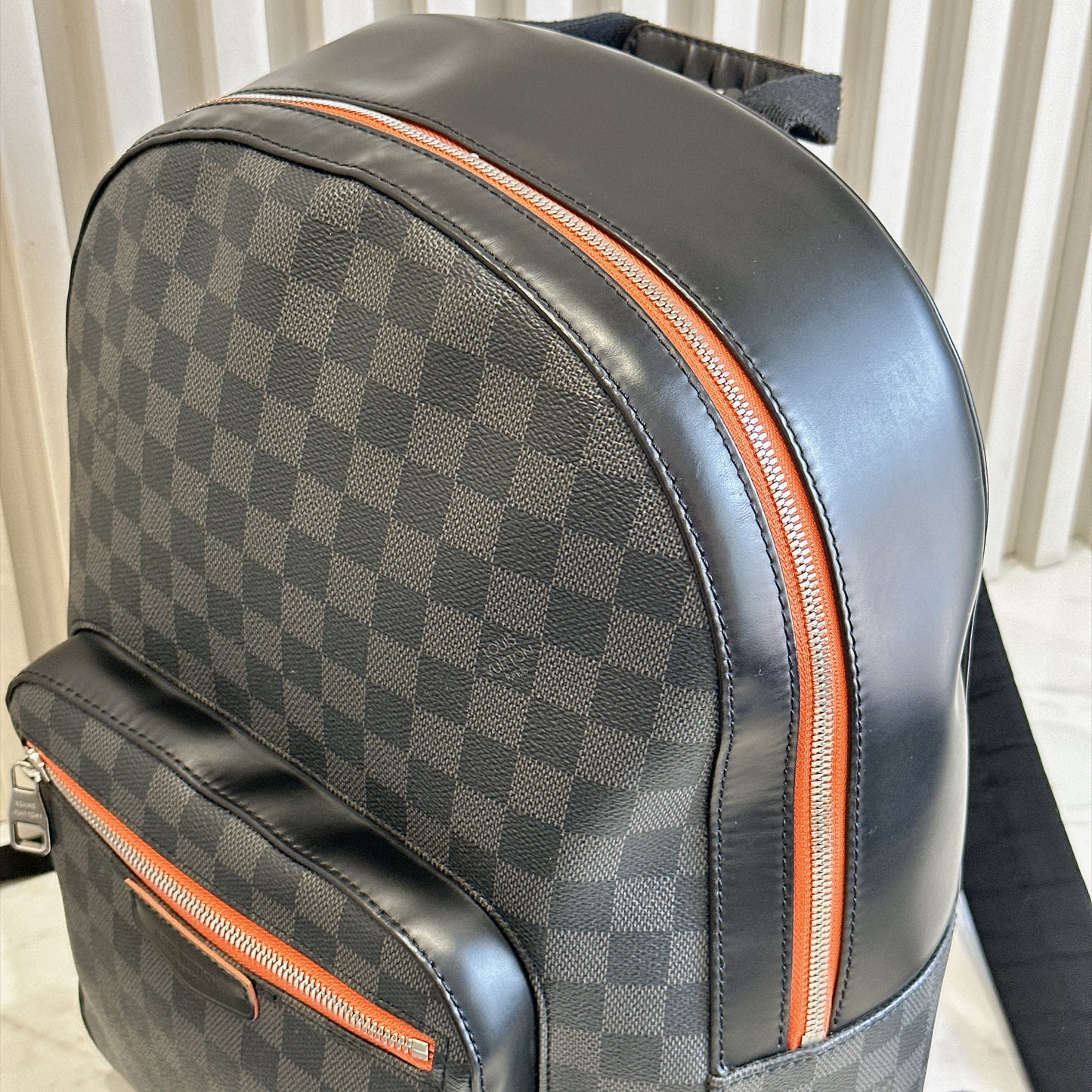 LV Damier Graphite Comet Josh Backpack