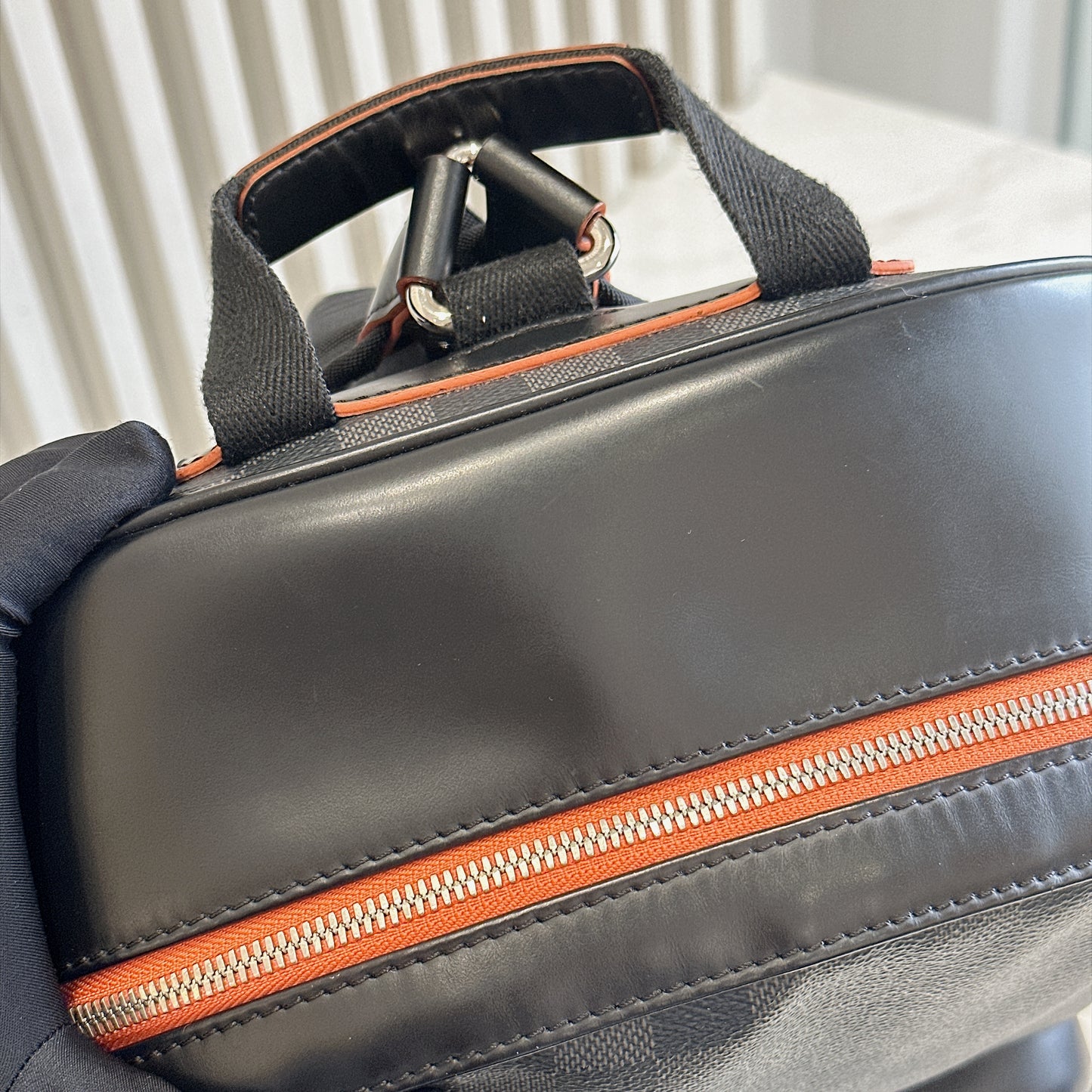 LV Damier Graphite Comet Josh Backpack